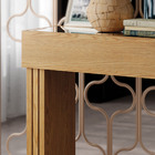 Kit 2 Aparadores Decorativos Sala De Estar Espelhado Lord B01