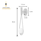 Kit/2 Ar Sl-131 Gota Tubo G10 C/ Interruptor