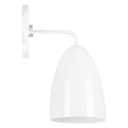 Kit 2 Arandela Aluminio Cone Sadan Branco 23x25cm