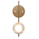 Kit 2 Arandela Aro Angular Jabuticaba Cobre Harmony Ambar