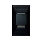 Kit 2 Arandela Cairo 2 Fachos Preta + 2 Lampada G9