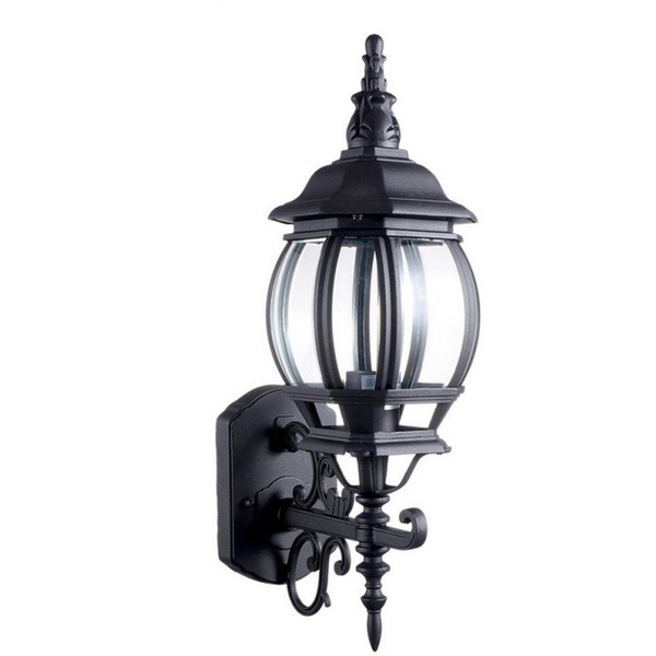 Kit 2 Arandela Colonial Vintage Ac201p-p Lille Preto