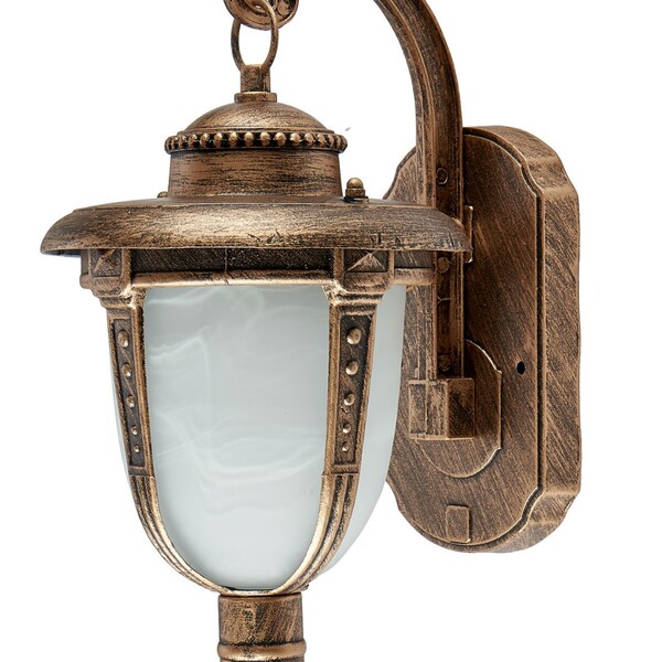 Kit 2 Arandela Colonial Vintage Ac210p Toulouse Ouro Velho