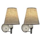 Kit/2 Arandela Cone Md-2013 Branco C/ Inter Liga E Desl Cúpul