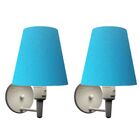 Kit/2 Arandela Cone Md-2013 Branco C/ Inter Liga E Desl Cúpul