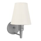 Kit/2 Arandela Cone Md-2013 Cinza C/ Inter Liga E Desl Cúpula