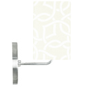 Kit 2 Arandela De Cupula Quadrada Elos Bege