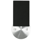 Kit 2 Arandela De Cupula Quadrada Preto