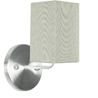 Kit 2 Arandela De Cupula Quadrada Rustico Escuro