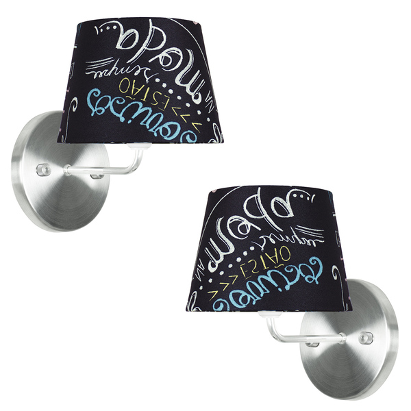 Kit 2 Arandela De Cupula Tradicional Giz