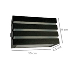 Kit 2 Arandela Frizzy Policarbonato Preta