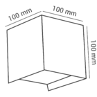 Kit 2 Arandela Hub Led 6w 3000k Duplo Facho Ajustáveis Bivolt