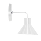 Kit 2 Arandela Interna Retro Tenesse Aluminio Branco / Cobre