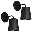 Kit 2 Arandela Luminária De Parede Balde Moderna Cama Quarto