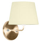 Kit 2 Arandela New Cobre Com Cupula Tradicional Bege