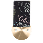 Kit 2 Arandela New Cobre De Cupula Quadrada Giz