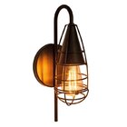 Kit 2 Arandelas 33cm Alumínio Vintage Isadora Design Preto