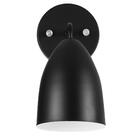 Kit 2 Arandelas Aluminio Vegas Preto Sala Quarto Corredor