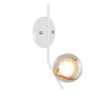 Kit 2 Arandelas Aro Angular Jabuticaba Branco Harmony Ambar