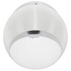 Kit 2 Arandelas Articuladas Retrô Bola Branco/branco