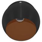 Kit 2 Arandelas Articuladas Retrô Bola Preto/cobre