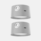 Kit 2 Arandelas de Parede Internas IP20 com LED Magnet Inspire Branca