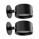 Kit 2 Arandelas Internas IP20 com LED 3 em 1 Inspire Preta