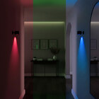 Kit 2 Arandelas Internas IP20 com LED 3 em 1 Inspire Preta