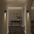 Kit 2 Arandelas Internas IP20 com LED 3 em 1 Inspire Preta