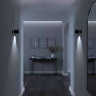 Kit 2 Arandelas Internas IP20 com LED 3 em 1 Inspire Preta