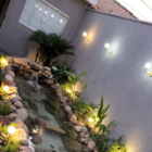 Kit 2 Arandelas Jabuticaba Branca Sala Lavabo +2 Lâmpadas Led