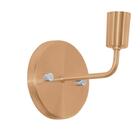 Kit 2 Arandelas Tubo Cilindro Gourmet Alumínio New Cobre