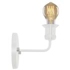 Kit 2 Arandelas Tubo Cilindro Gourmet Nordic Alumínio Branco