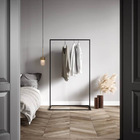 Kit 2 Araras Preto  1 Uni 170x100x60 + 1 Uni 170x50x60 - K2a1