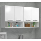 Kit 2 Armario De Cozinha Planejada Aereo Guarda Copos Taças