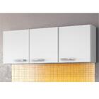 Kit 2 Armários Aéreos De Cozinha Parma 3 Portas 150cm - Lumil