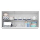 Kit 2 Armários Aéreos Honduras 120cm 3 Portas - Lumil Móveis