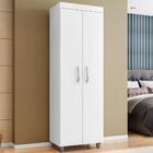 Kit 2 Armários Multiuso 2 Portas Rafaela Nathy Móveis Branco