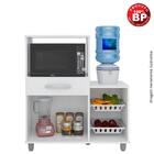 Kit 2 Armários Multiuso Com Fruteira Irlanda - Lumil Móveis -