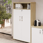 Kit 2 Armários Multiuso Office 2 Portas E Nicho Atria Executi