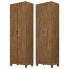 Kit 2 Armários Multiuso Organizador 2 Portas Astrid M07 Casta