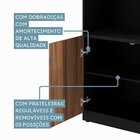 Kit 2 Armários Multiuso Para Escritório Com Armário Fechado E