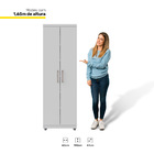 Kit 2 Armários Organizador Multiuso Sabrina 2 Portas E 6 Nich