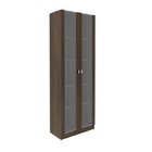 Kit 2 Armários Para Escritório 2 Portas De Vidro Me4115 Tecno