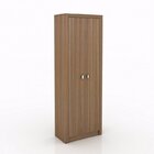 Kit 2 Armários Para Escritório 2 Portas Me4105 Amendoa