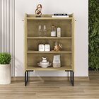 Kit 2 Armários Para Escritório Alto E Baixo Industrial 2 Port