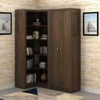 Kit 2 Armários Para Escritório Com Armário Fechado E Armário