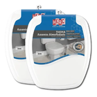 Kit 2 Assento Thema Branco Herc