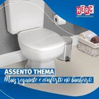 Kit 2 Assento Thema Branco Herc