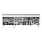 Kit 2 Balcões Gabinete Pia 150 Cm E Cooktop 70 Cm Veneza Mult